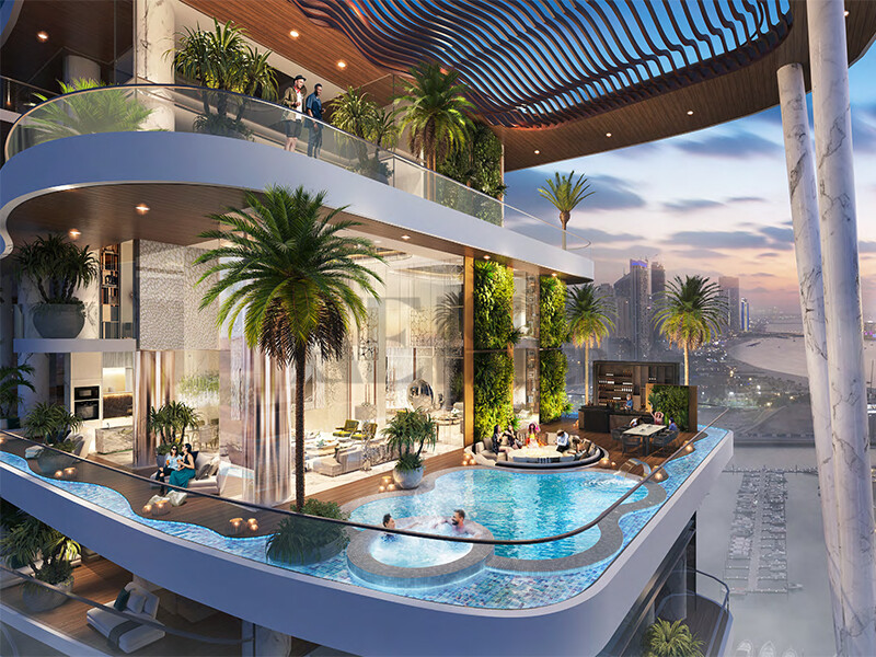 1 Bedroom Apartment for sale in Cavalli Tower, Damac Bay 2 by DAMAC Properties